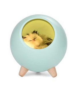 Cute Kitten Bluetooth Speaker Night Light