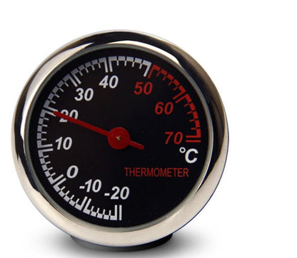 Luminous Car Clock & Thermometer - Stylish & Functional