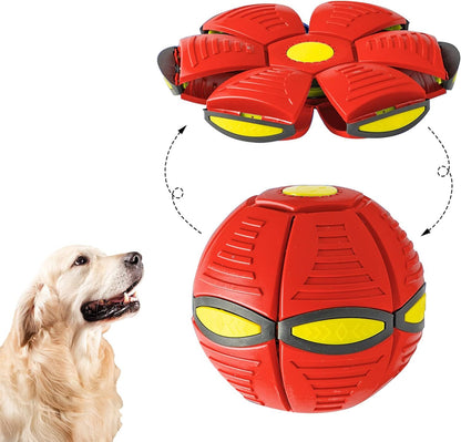 Magic Ball Toy - Durable & Interactive Pet Flying Saucer Ball