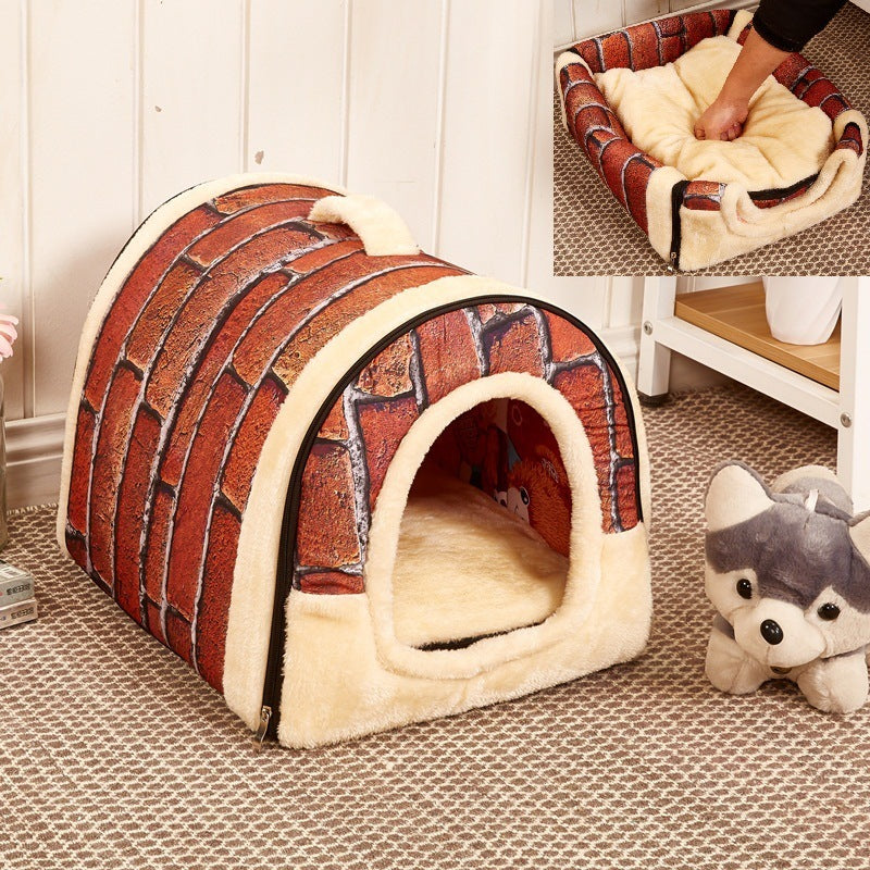 Detachable and Washable Doghouse for Deep Sleep