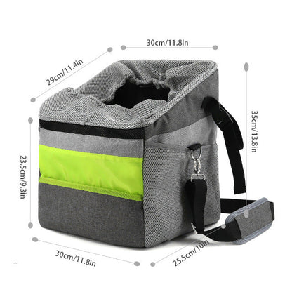 Pet Bag Bicycle Basket - Ride Safely & Comfortably with Your Pet