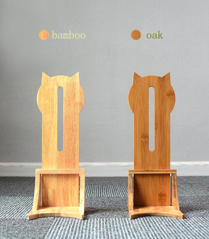 Bamboo and Oak Holder with 3 Color Options | 300ml Water Capacity
