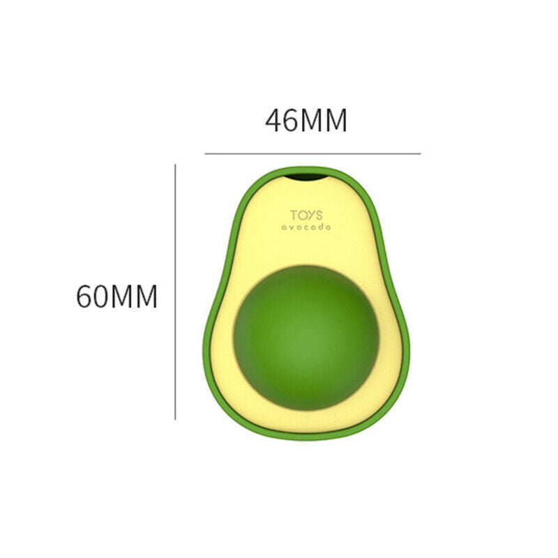 Cute Avocado Toy for Teeth Cleaning and Play