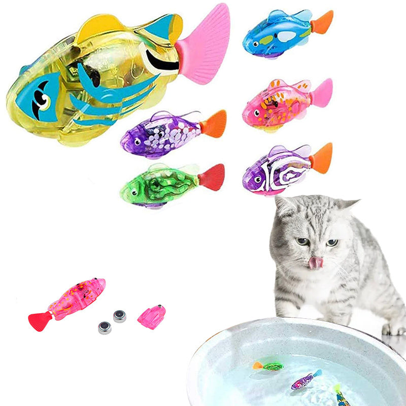 Interactive Electric Fish Water Cat Toy