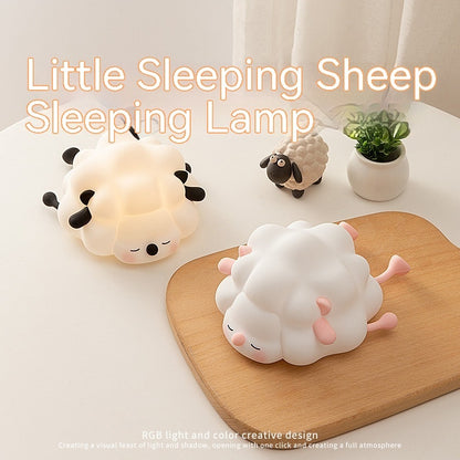 Rechargeable Sheep Night Light with Timer & Dimmer