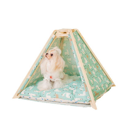 Durable and Machine Washable Pet Tent for Cats