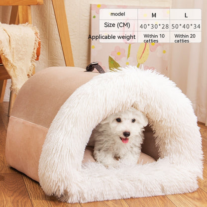 New Splice Portable Warm Pet Nest for Autumn and Winter