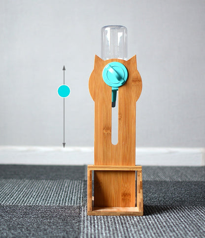 Bamboo and Oak Holder with 3 Color Options | 300ml Water Capacity