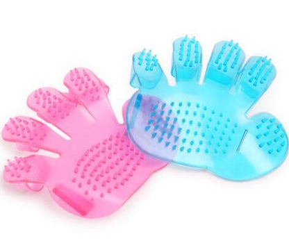 Soft Rubber Pet Bath Brush | Massage and Grooming Tool for Pets