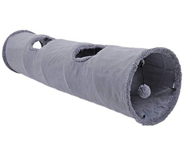 High-Quality Cat Play Tunnel Toy - Collapsible & Durable