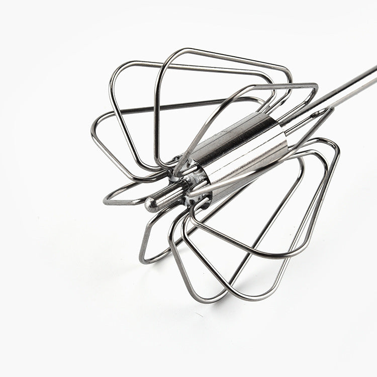 Stainless Steel Semi Automatic Egg Beater