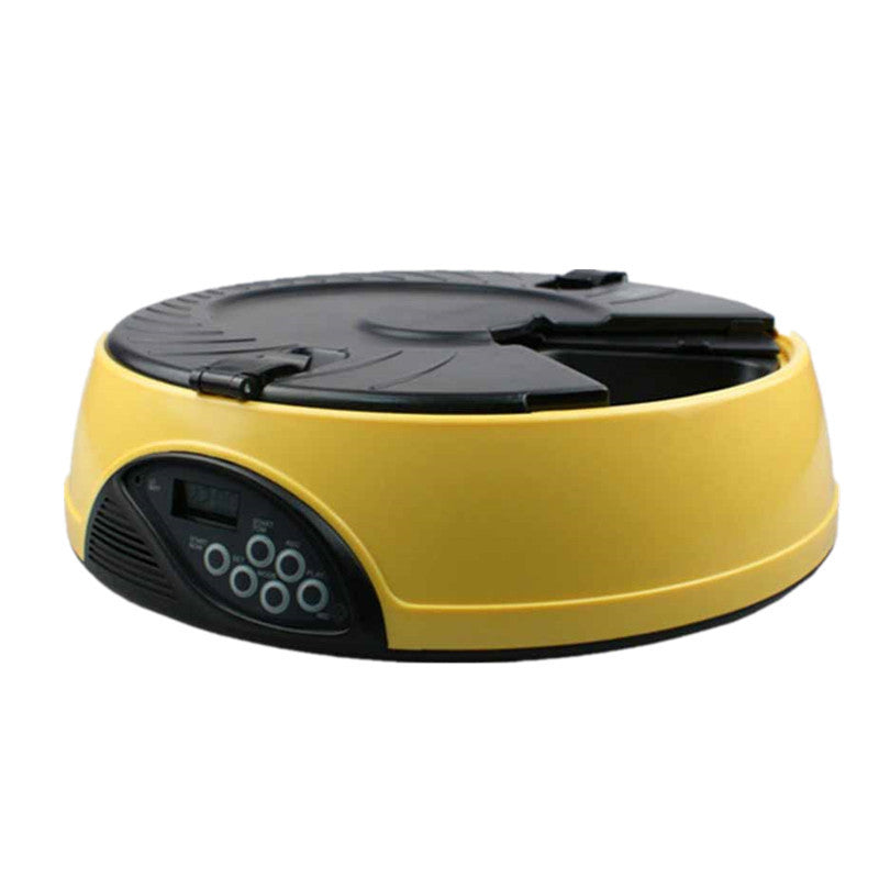 Automatic Pet Feeder with built-in Clock and Voice Reminder