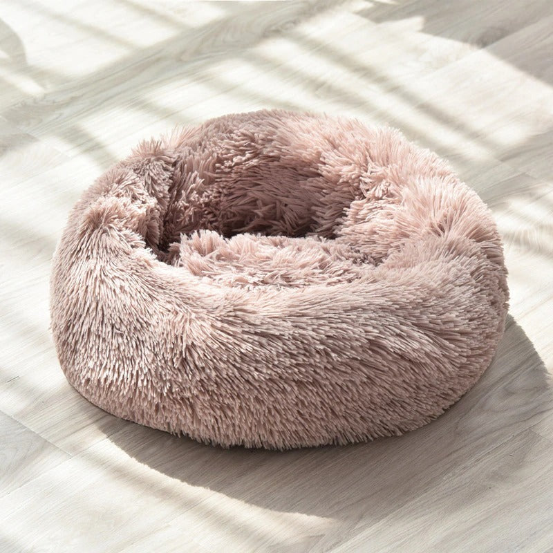 Round pet bed