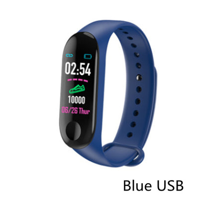 Blue USB Smart Bracelet