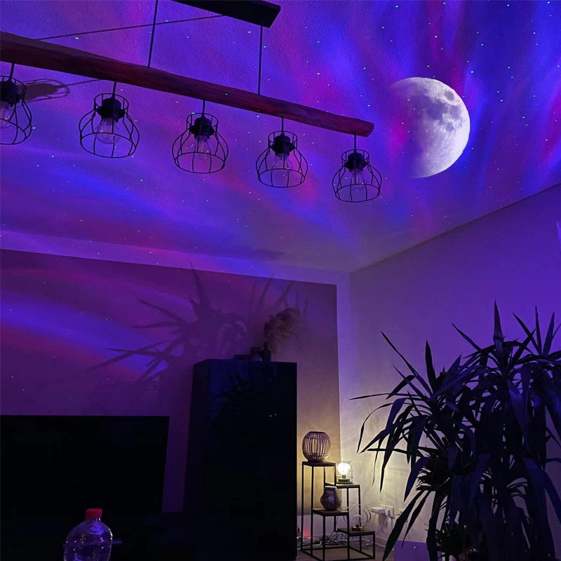 Aurora Borealis LED Galaxy Projector Star Light for Bedroom Decor