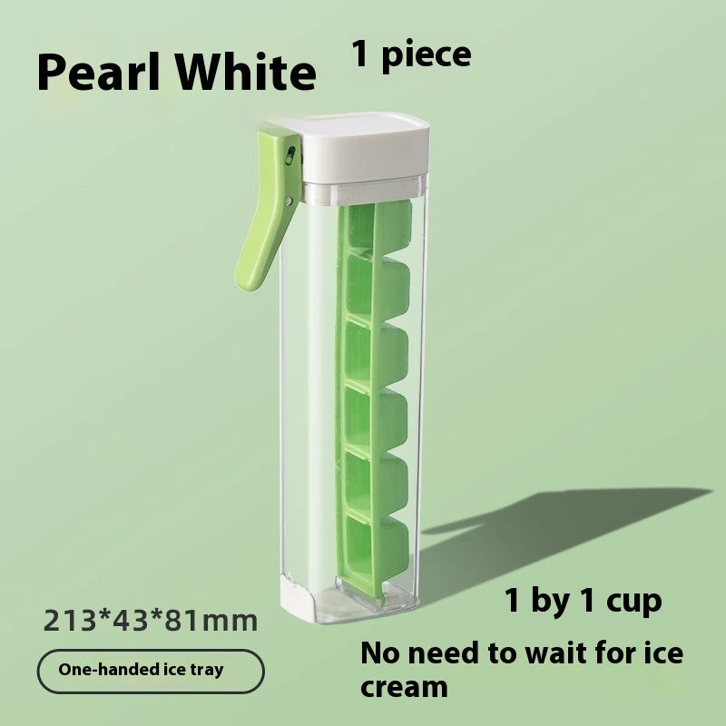 Pearl White Ice tray with storage box