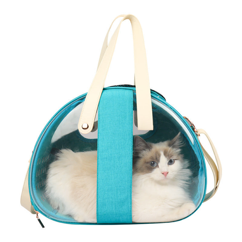 Premium Transparent Pet Backpack - Breathable and Comfortable