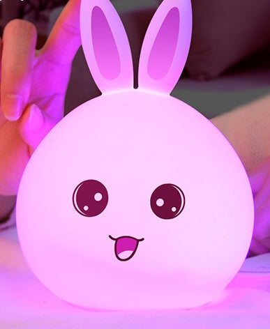 Cute Colorful Silicone Lamp - USB Night Light for Kids