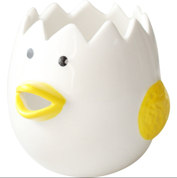 Cute Chicken Ceramic Egg Yolk Separator