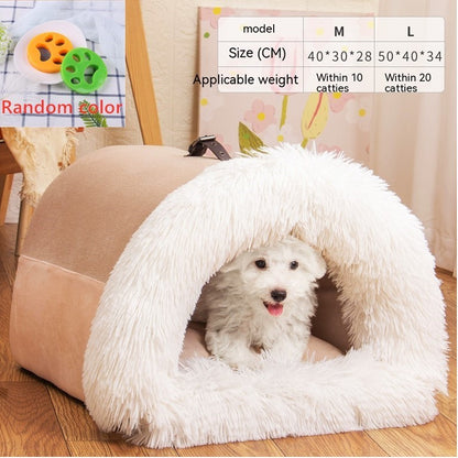 New Splice Portable Warm Pet Nest for Autumn and Winter