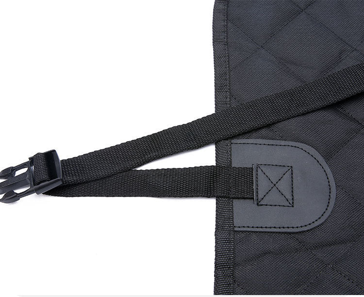 Features easy-access zippers for convenience