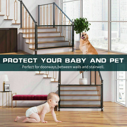 Magic Mesh Portable Safety Gate for Pets & Babies