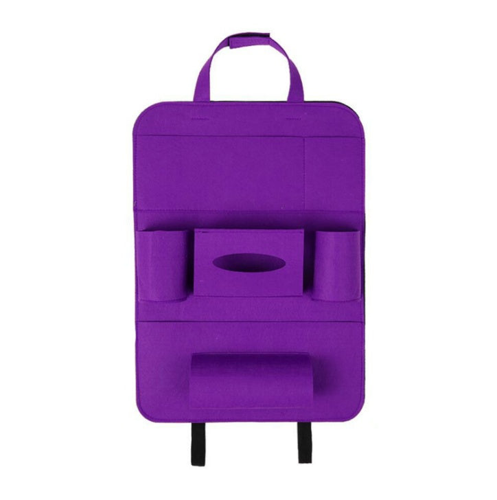 Multi-Pocket Felt Car Backseat Organizer