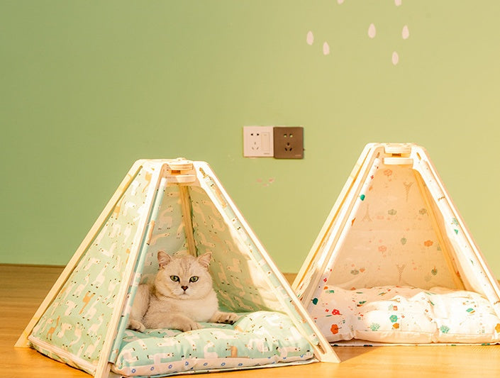 Durable and Machine Washable Pet Tent for Cats