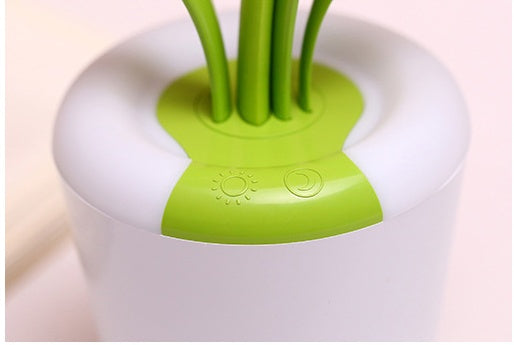 Rechargeable Plant Shaped Night Light with Touch Control