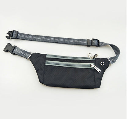 Hands Free Dog Running Leash with Waist Belt Pack