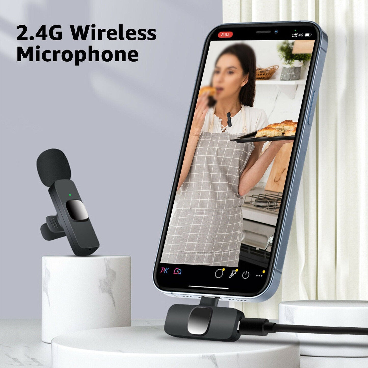 Ultra-Low Latency Wireless Microphone