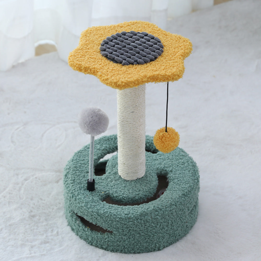 Six Petal Sunflower Pet Toy