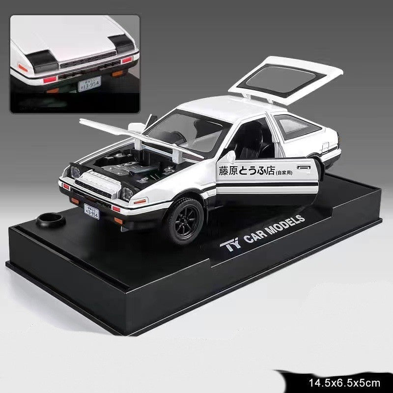 1/28 Initial D AE86 Diecast Toy Car