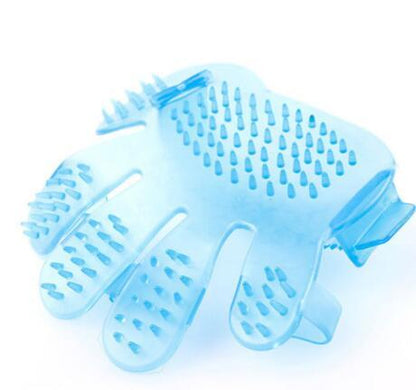 Soft Rubber Pet Bath Brush | Massage and Grooming Tool for Pets