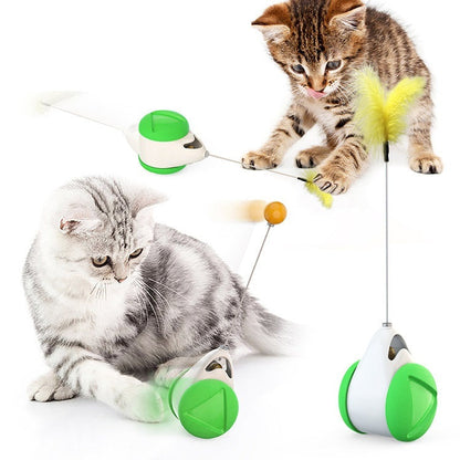 Interactive Moving Cat Toy - Plastic Material