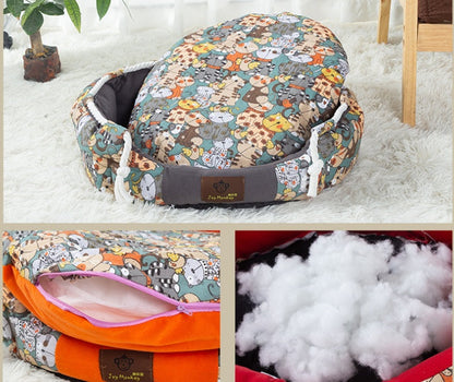 Thickened Washable Pet Nest - Multiple Colors Available