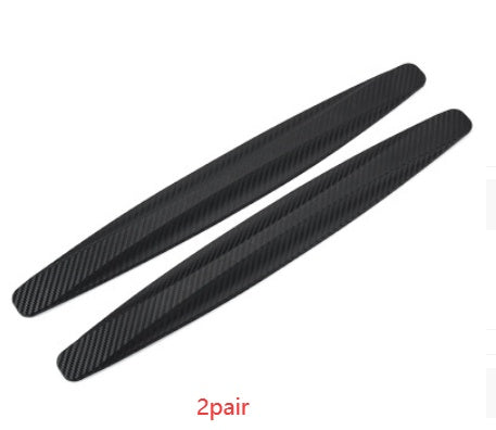 Car Bumper Anti-Collision Strip PVC Carbon Fiber Gel