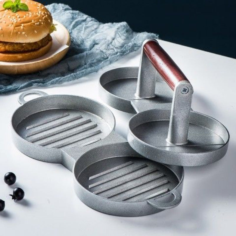 Aluminum Alloy Non-Stick Burger Press Tool Kit