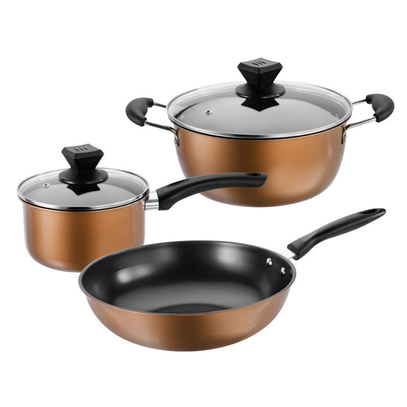 Luxury Non-Stick Cast Iron Cookware Set