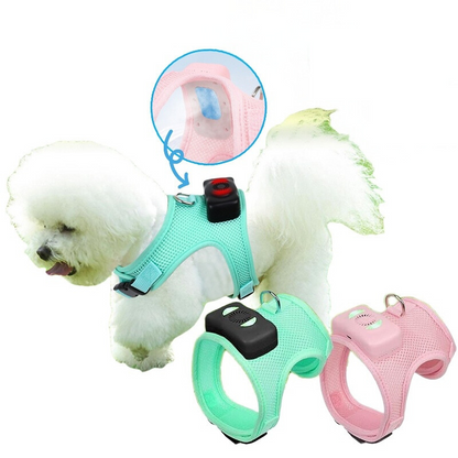 Cooling Dog Vest with Breathable Harness