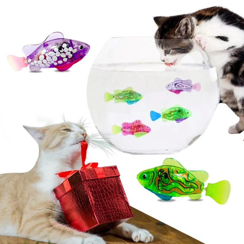 Interactive Electric Fish Water Cat Toy