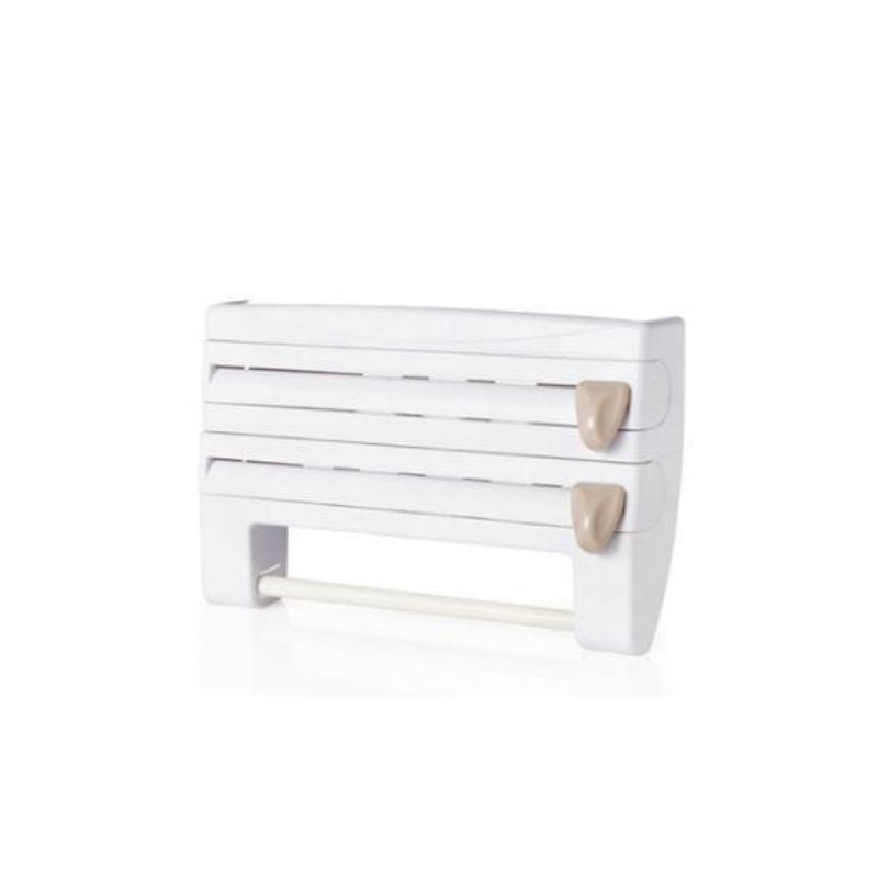 White Kitchen Roll Holder and Dispenser