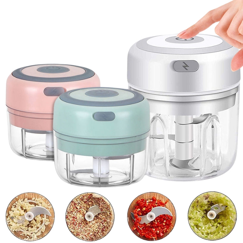 Effortless Cooking With The Electric Garlic Chopper