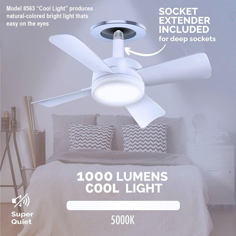 Remote-Controlled Intelligent LED Fan Light