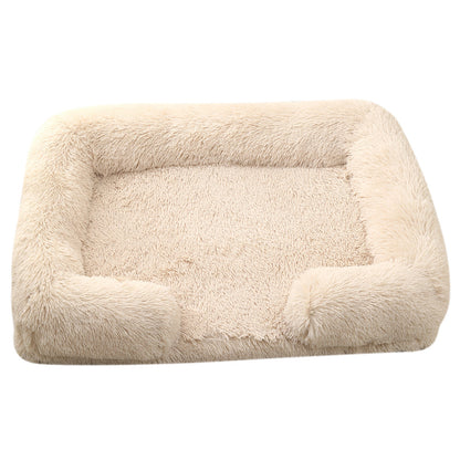 Warm & Snuggly Round Pet Bed