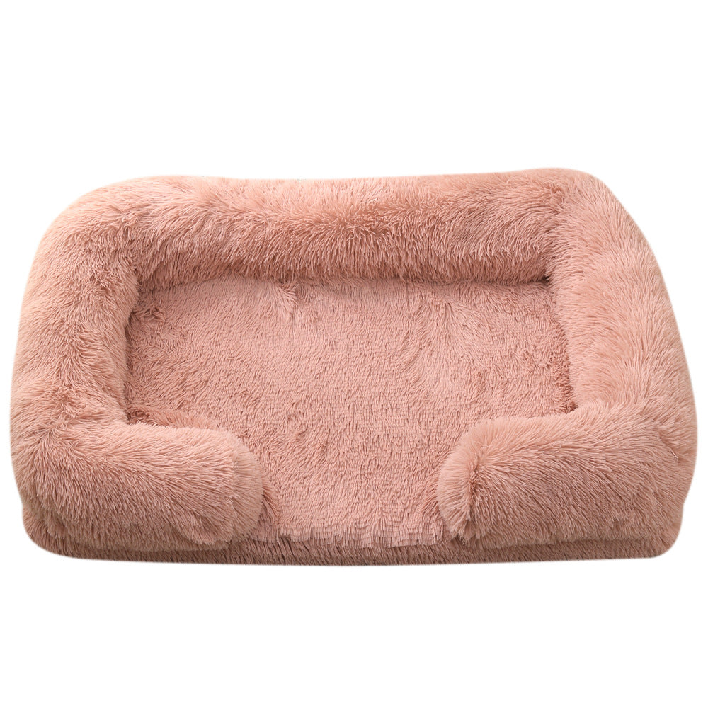 Warm & Snuggly Round Pet Bed