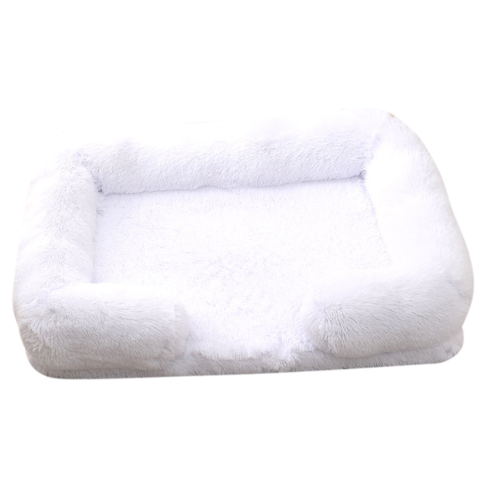 Warm & Snuggly Round Pet Bed