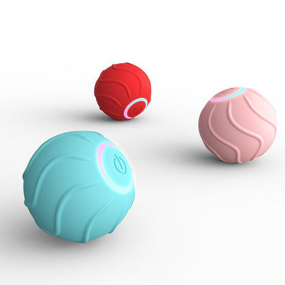 Smart USB Rolling Ball: Interactive Toy for Cats