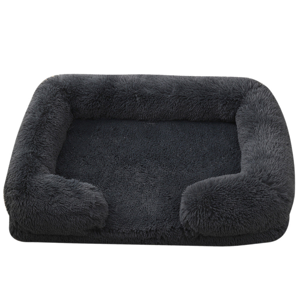 Warm & Snuggly Round Pet Bed