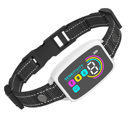 Smart Anti-Barking Dog Collar with HD Display & Waterproof